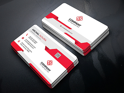 Elegant Business Card Design app branding card company design elegant icon illustration logo simple ui