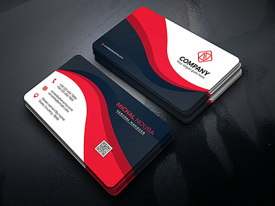 Elegant Business Card Design app branding business business card card compani design icon illustration logo ui ux vector