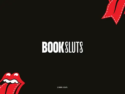 BS: Book Club - Logo books branding cheeky fun logo typography