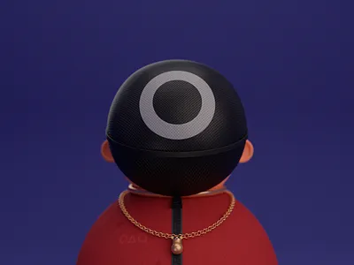 Squid dude 3d animation blender branding design game graphic design illustration ios squid squid game squidgame ui ux
