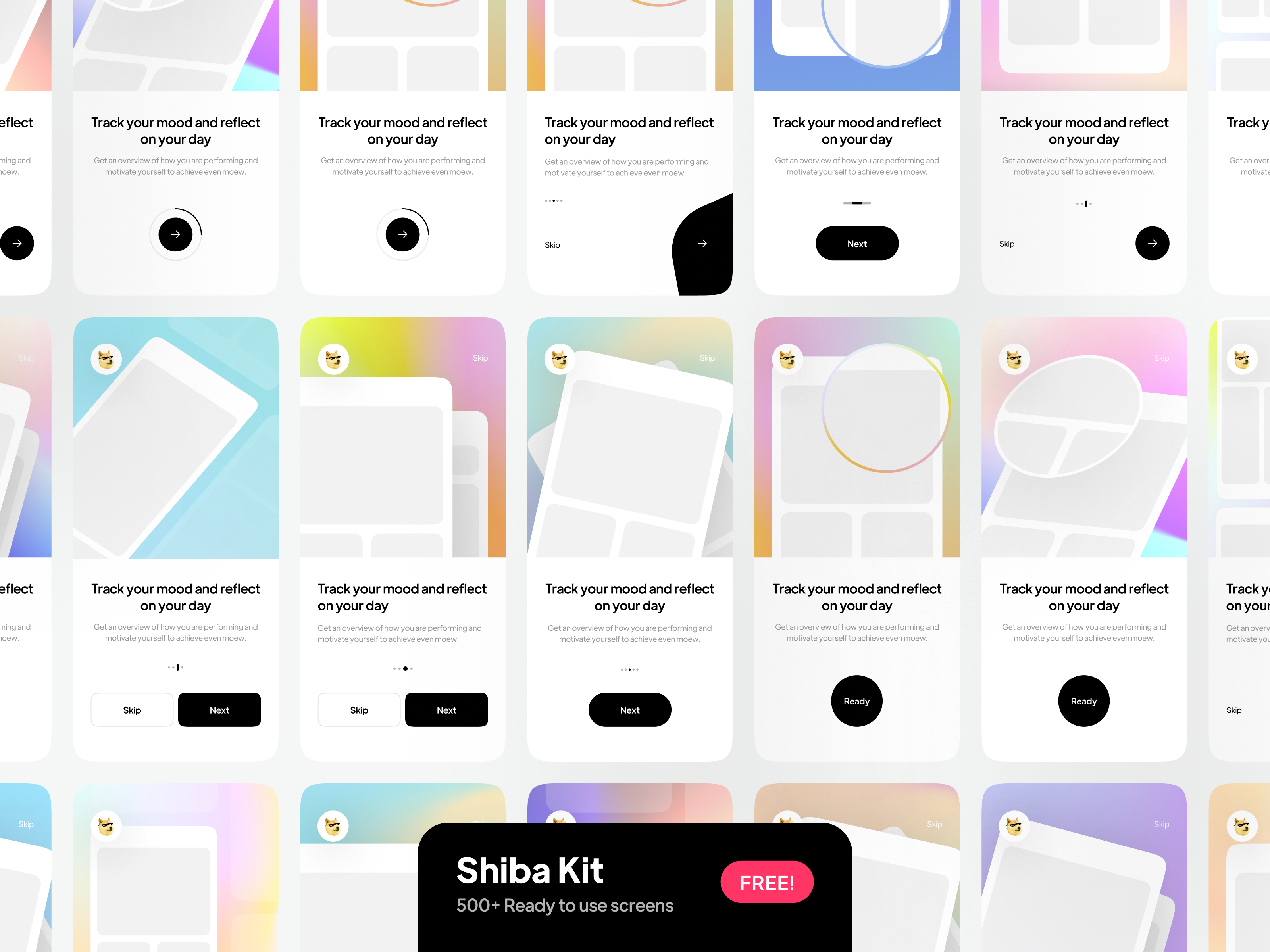 Example of 🐶 Shiba UI Kit | 500+ Free Onboarding screens