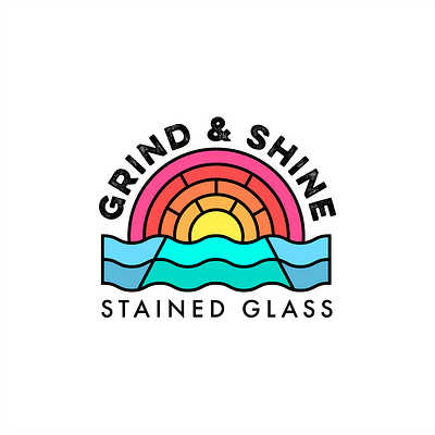 Logo for Stained Glass Artist artist logo logo logodesign logodesigner stained glass