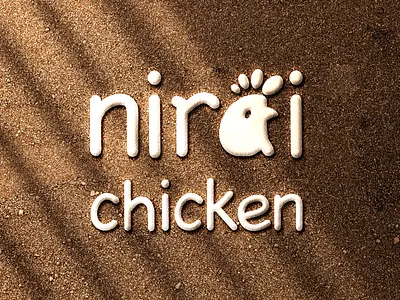 nirai chicken branding chicken logo