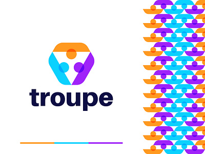 Community + Team + Peoples Conceptual logo design a b c d e f g h i j k l m n o p brand identity brand mark branding community logo creative logo graphic mark icon identity logo logo design logos logotype modern logo monogram peoples logo symbol team logo typography vector