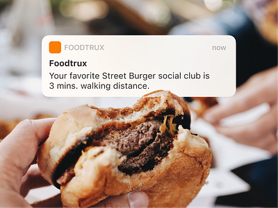Foodtrux | Real-time food truck locator animation app branding design digital product digitalproduct food foodapp foodtruck illustration motion graphics ui ux