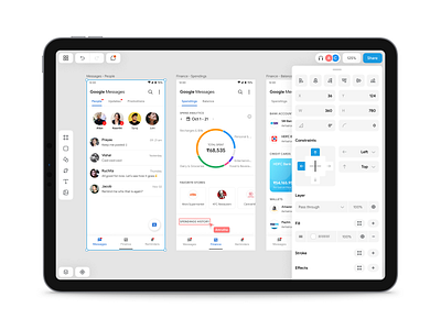 Figma for iPad - Concept concept figma figma ipad figma redesign ipad redesign