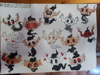 Shocktober 2021 halloween phantump pokemon shocktober shocktober2021