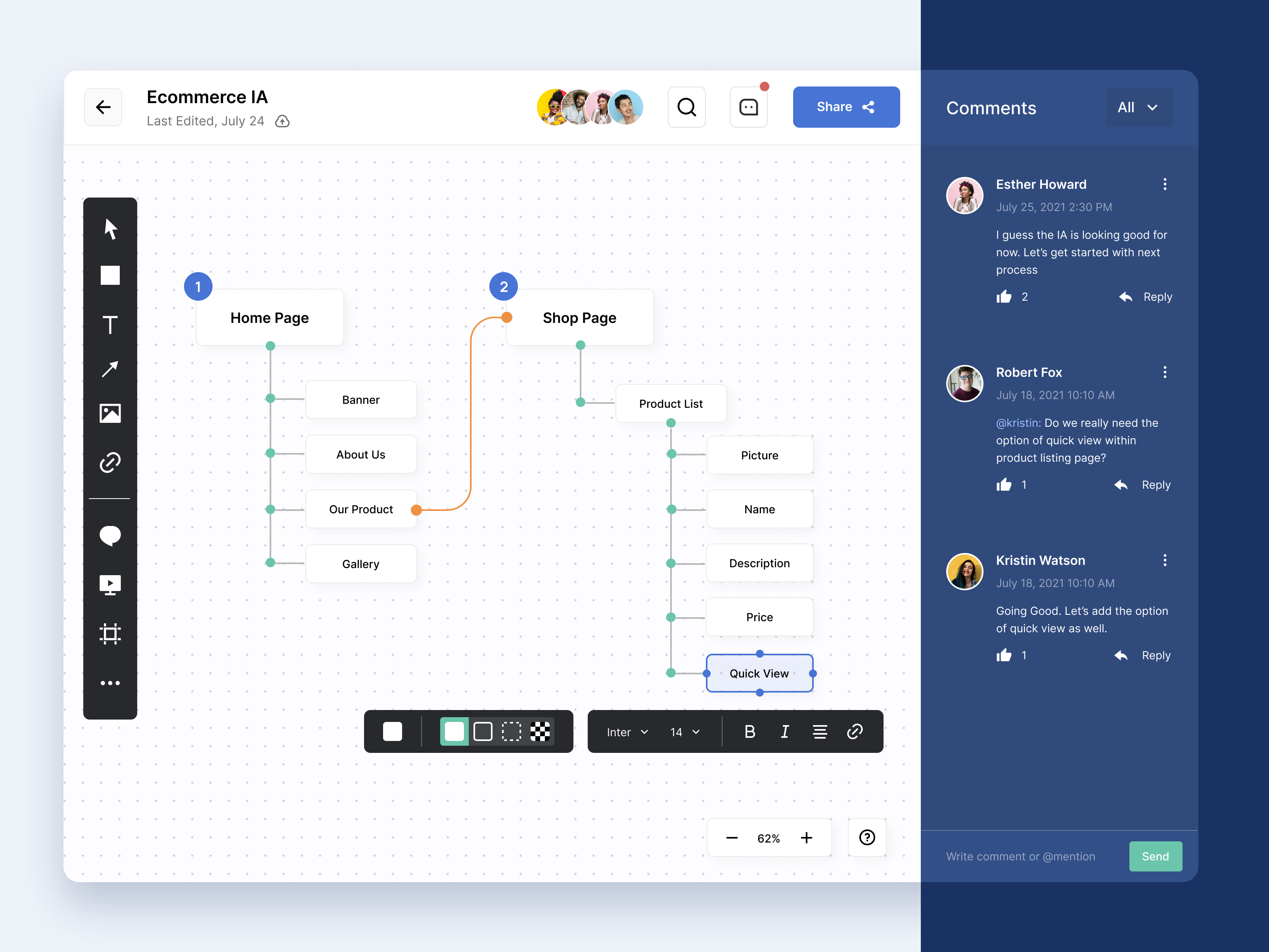 Example of Web And Mobile App Design