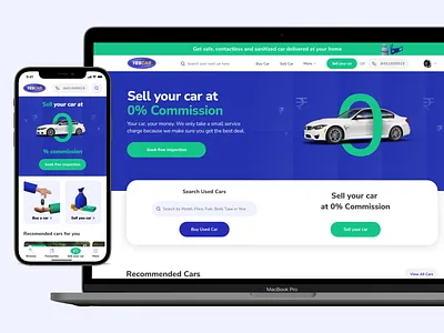 Marketplace design for Yescar direct selling home page landing page marketplace marketplace design mobile ui pre owned car web dashboard