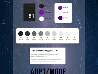 Branding || 1 Pager Ideation Stage branding glas glassmorphism idea one pager ui