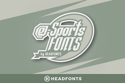 eSports Fonts | Modern Paired Duo branding custom design font headfonts illustration letters professional sport font type typeface typography work