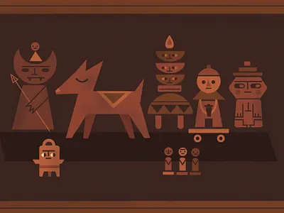 Terracota conceptart illustration