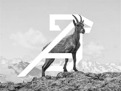 CAPRICORN/GOAT LOGO CONCEPT abstract animal animals branding design farm geometric goat identity illustration logo mark modern original premium ram sale scratchboard sheep vector