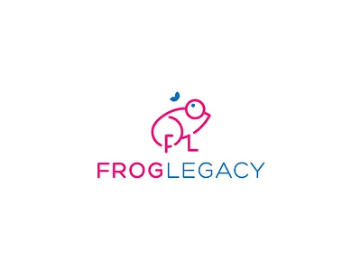 Minimalist Logo Design frog graphic design logo minimalist