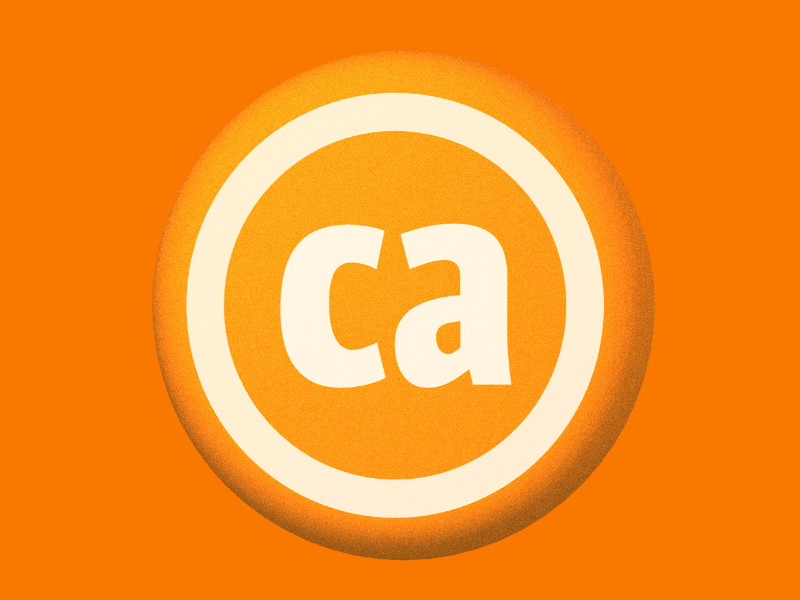 3D render of my personal branding logo branding ca cheeaun logo personal