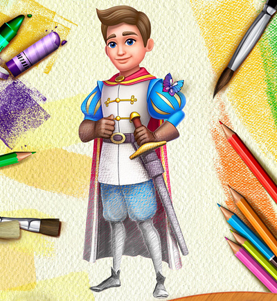 Characters Design 2d 3d art branding design games illustration ui