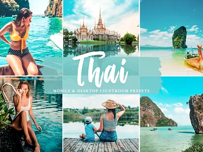 Thai Mobile & Desktop Lightroom Presets blogger presets