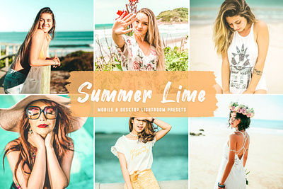 Summer Lime Mobile & Desktop Lightroom Presets modern presets