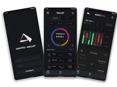 Crypto wallet app crypto wallet crypto crypto mobile app crypto ui design crypto wallet mobile ui design wallet