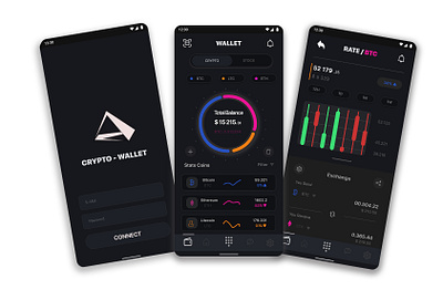 Crypto wallet app crypto wallet crypto crypto mobile app crypto ui design crypto wallet mobile ui design wallet