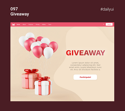 #097 Giveaway dailyui dailyui 097 dailyuichallenge giveaway