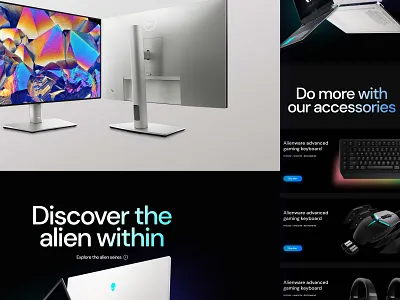 Dell — Landing Page Redesign design landing page web