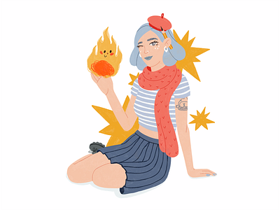 DTIYS – Deadline 🔥 art artwork challenge character characterdesign characterillustration deadline drawthisinyourstyle dtiys femaleillustration flat girl illo illust illustration picoftheday procreate womanwhodraw арт иллюстрация