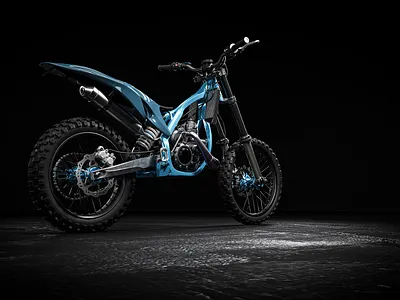 KTM DIRT BIKE 2021 3d bike blender cycles dirt bike ktm modeling render