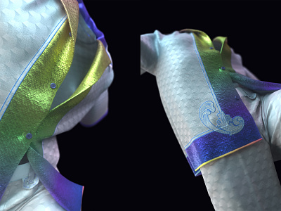 VEXOH — A Memory Capsule #3 3d close up fashion marvelous designer