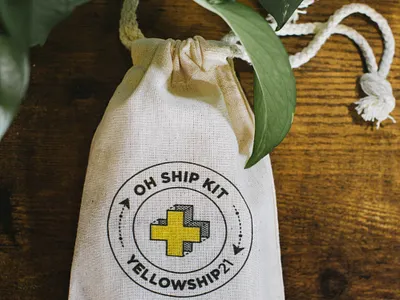 YLWSHP21 OH SHIP KIT canvas bag design event branding lessonly recoverykit swag