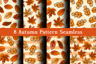 Autumn Pattern Seamless Vector abstract art autumn background decoration designvector element fabric fall floral illustration leaf nature pattern plant seamless season textile texture wallpaper