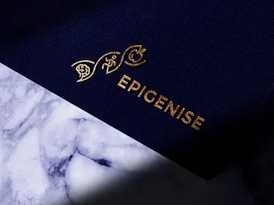 EPIGENISE Logotype design doctor health icon logo medicine natural