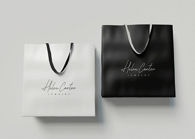 Helen Carter branding dweet design helen carter identity logo london united kingdom