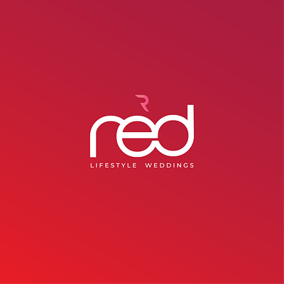 Red life-Style Wedding Company animation branding graphic design logo motion graphics ui