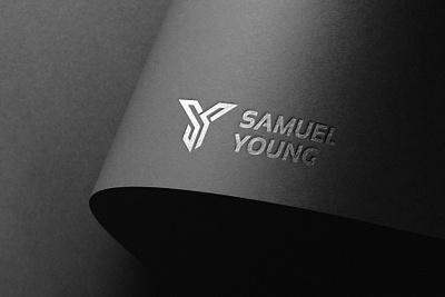 Samuel Young Monogram brand branding identity letter logo logo designer minimalist monogram s sy y ys