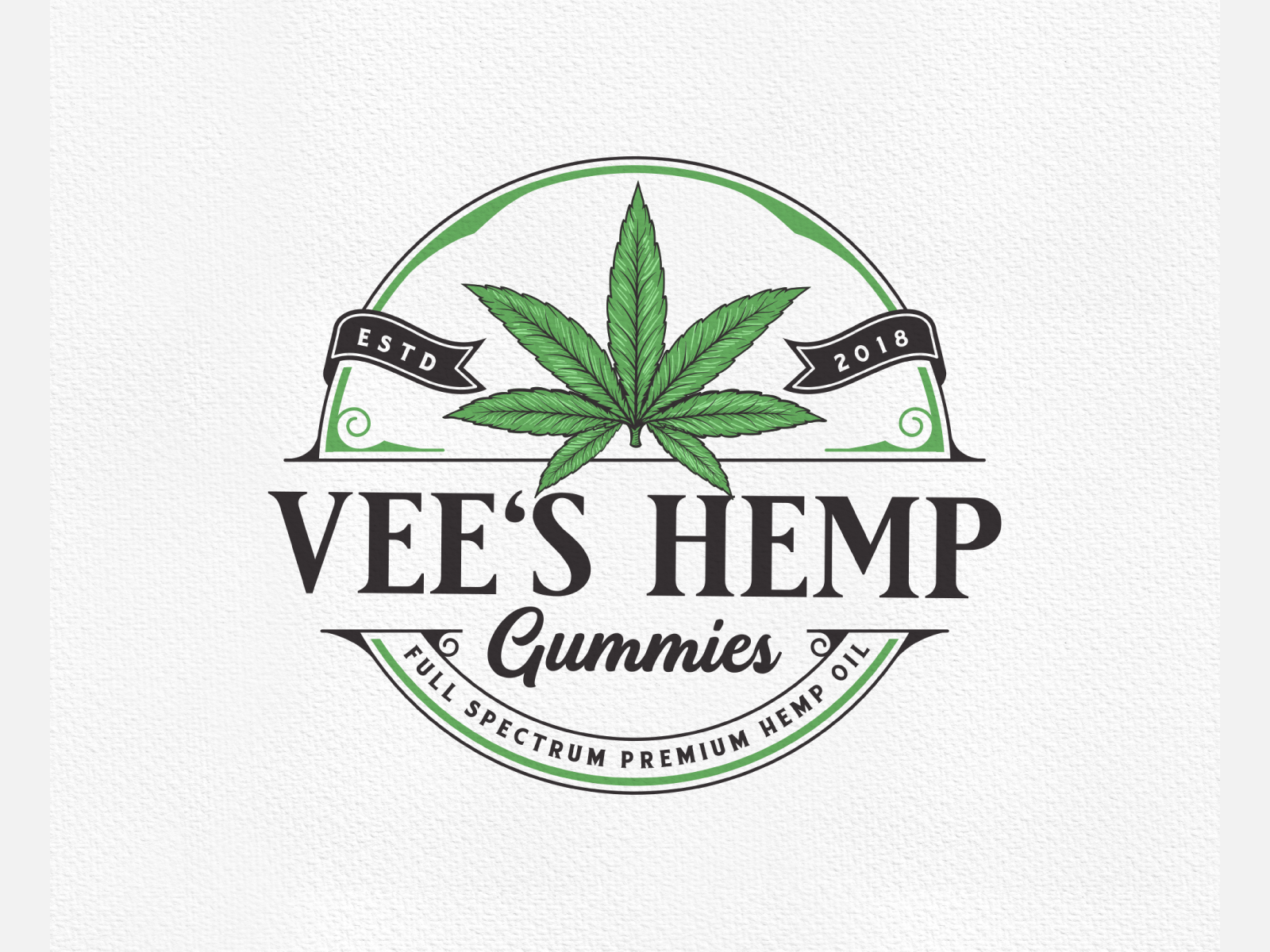 Example of Sleek Weed Cbd & Dispensary Logo Branding