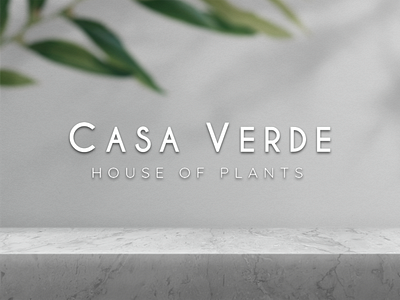 Casa Verde logo branding design graphic design illustration logo logo desing vector