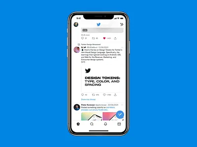 Twitter Scroll Back animation icon timeline tweak twitter ui ux