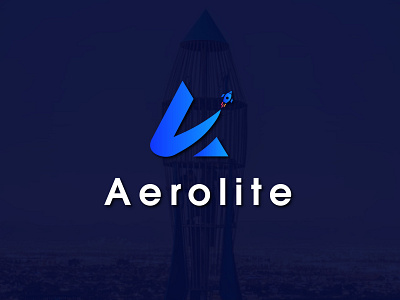 Aerolite Rocketship Logo a a letter logo aerolite logo aerolite logo design alogo brand brand identity branding clean logo dailylogochallenge design letter logo letter logo design logo logo design logodesign modern logo rocketship rocketship logo rocketship logo design