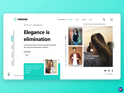 Fashion Website Ui app ui design dribbble ecommerce website figma graphic design landing page sketch spsoftcode ui uidesigner userexperience userinterface uxdesigner uxui webdesign webdesigner webdeveloper website webui