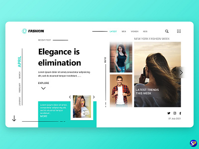 Fashion Website Ui app ui design dribbble ecommerce website figma graphic design landing page sketch spsoftcode ui uidesigner userexperience userinterface uxdesigner uxui webdesign webdesigner webdeveloper website webui