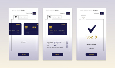 Design a credit card checkout form #DailyUI #002 002 checkout form credit card dailyui