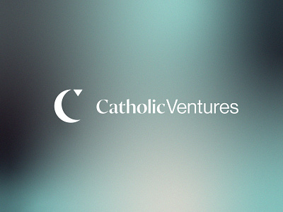 CatholicVentures | Brand blackletter brand branding catholic identity investing logo startup vc ventures