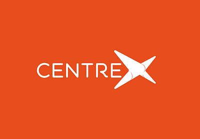 Centrex branding logo logotype typography