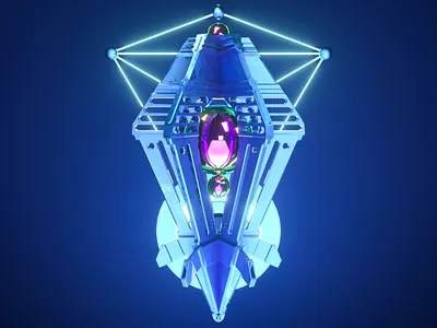 Abstract Element 3d abstract cinema 4d octane