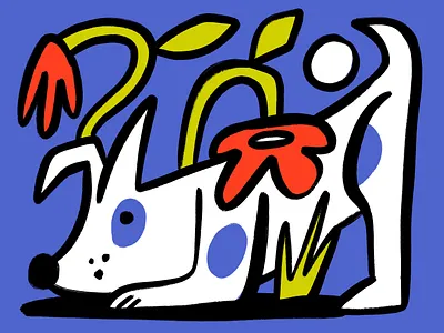 Dogs man characterdesign colourful design digitalillustration illustration illustrator textures
