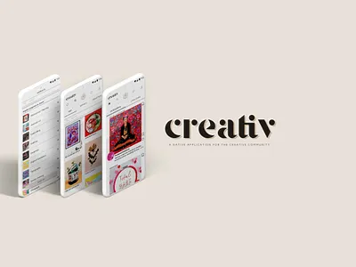 Native Community App Mockup app branding design icon illustration logo typography ui ux vector