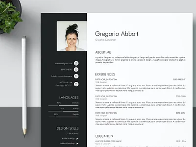 CV Template clean cover letter cv design cv template design doc illustration job job cv minimal modern professional professional cv professional cv minimal resume resume design resume template simple word work