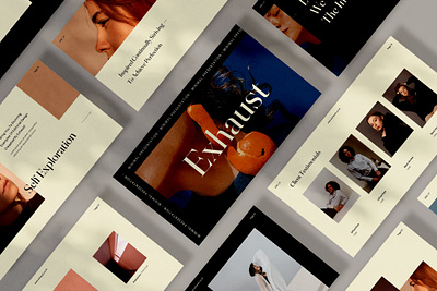 Exhaust annual annual report branding brochure design designposter google google slides graphic design illustration keynote logo motion graphics multipurpose portfolio powerpoint presentation slides template web development