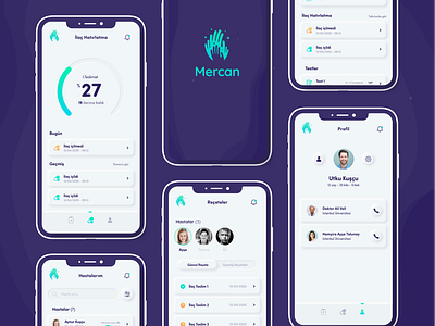 Mercan Medical App app logo ui ux